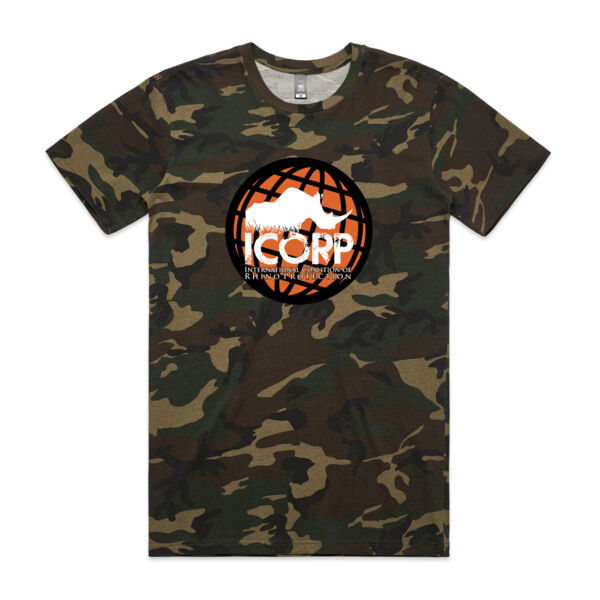 ICORP Globe Camo Mens Tee Thumbnail